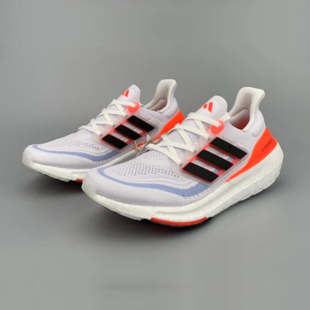 Ultraboost Light 23 Branco com Vermelho