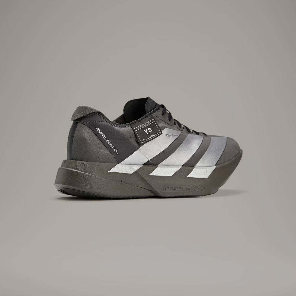 Adizero Adios Pro 4 Y3 Preto/Cinza