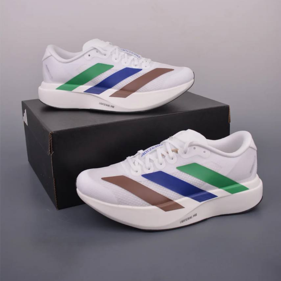 Adizero EVO SL - Branco/Verde/Azul/Marrom