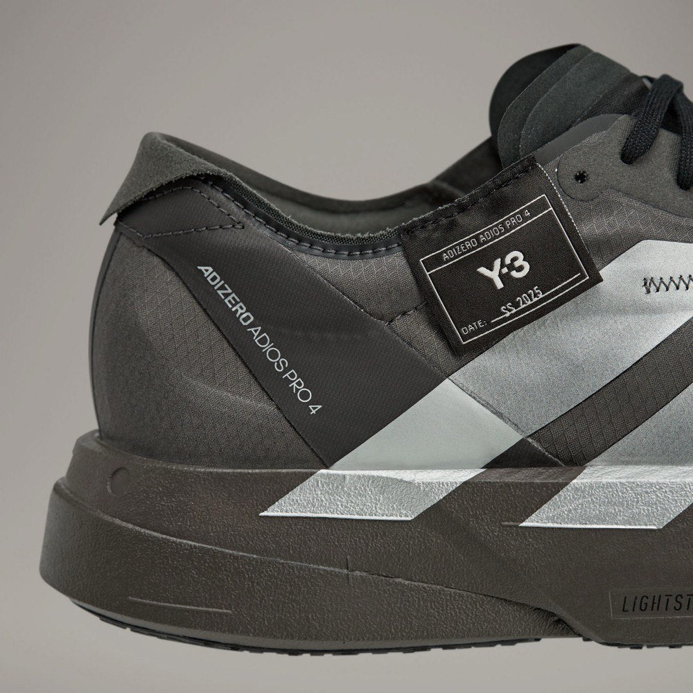 Adizero Adios Pro 4 Y3 Preto/Cinza
