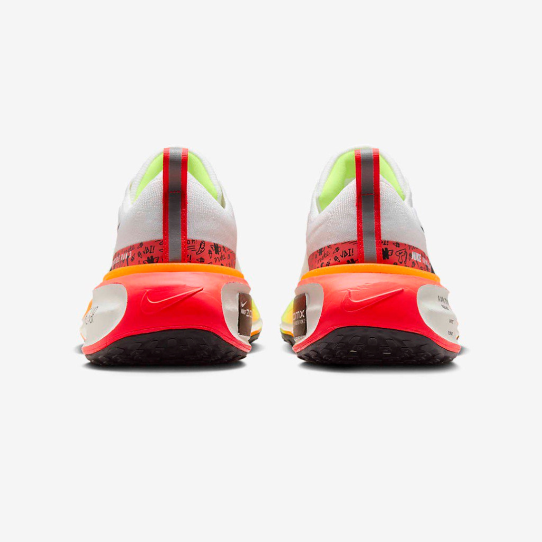 Invincible Run 3 White Bright Crimson
