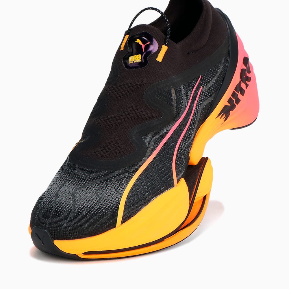 Fast-RB Nitro Elite - Preto com Laranja e Rosa