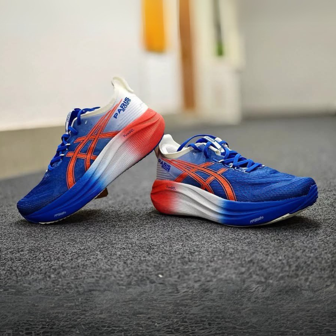 Gel - Nimbus 27 Paris - Azul/Vermelho/Branco