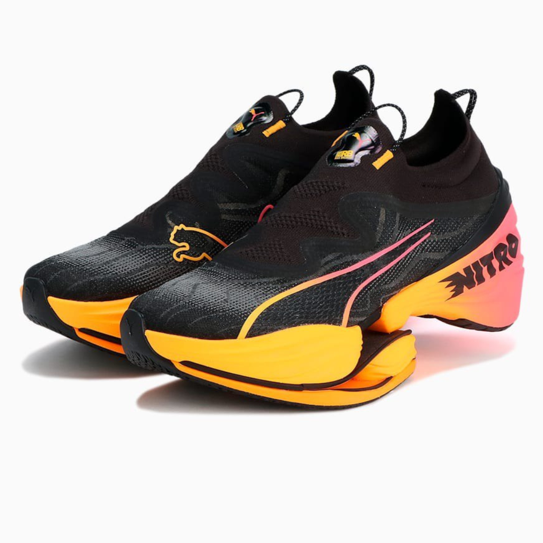 Fast-RB Nitro Elite - Preto com Laranja e Rosa