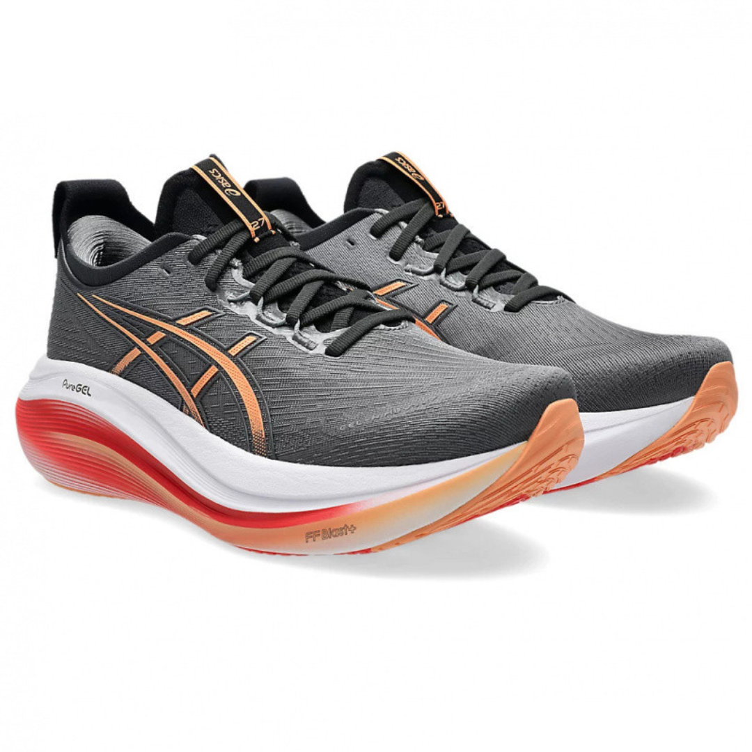 Gel - Nimbus 27 - Cinza/Laranja