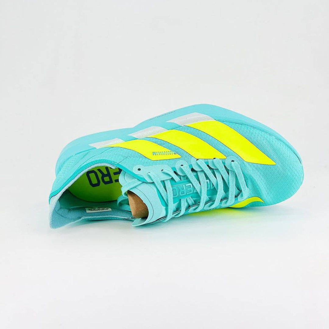 Adizero Adios Pro 4 Flash Aqua Lucid Lemon
