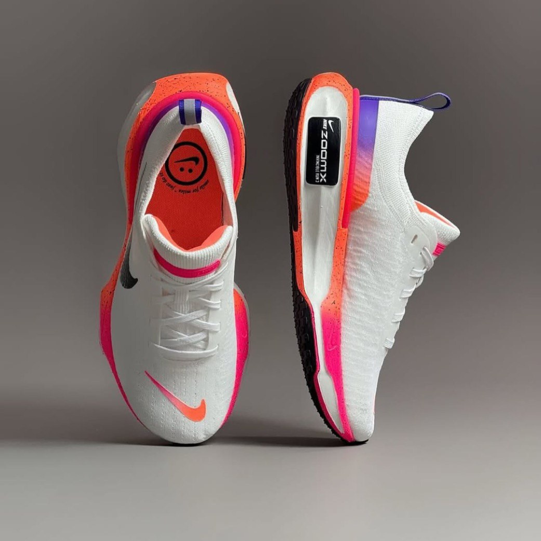 Invincible Run 3 - Branco/Hyper Rosa