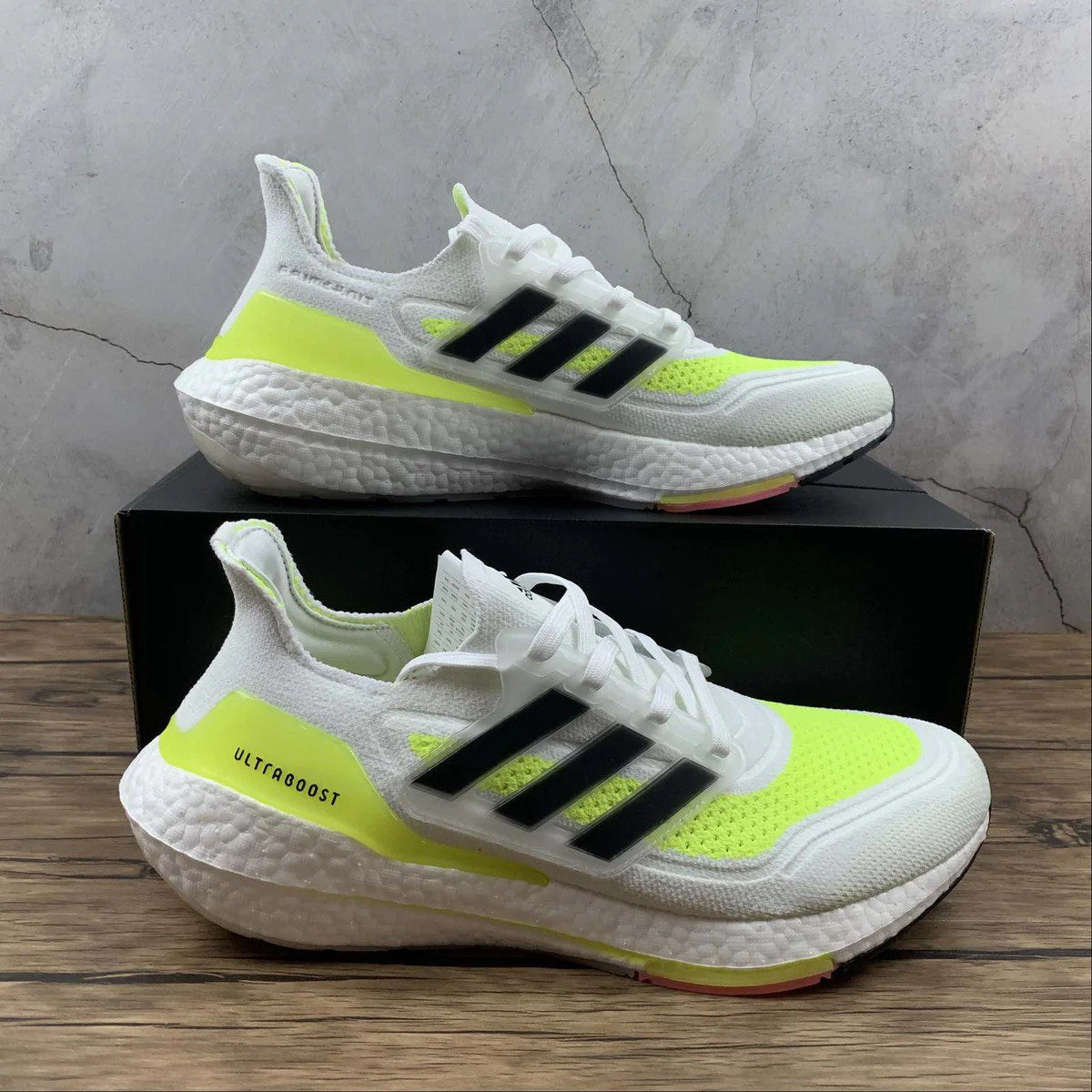 Ultraboost 21 Branco Verde