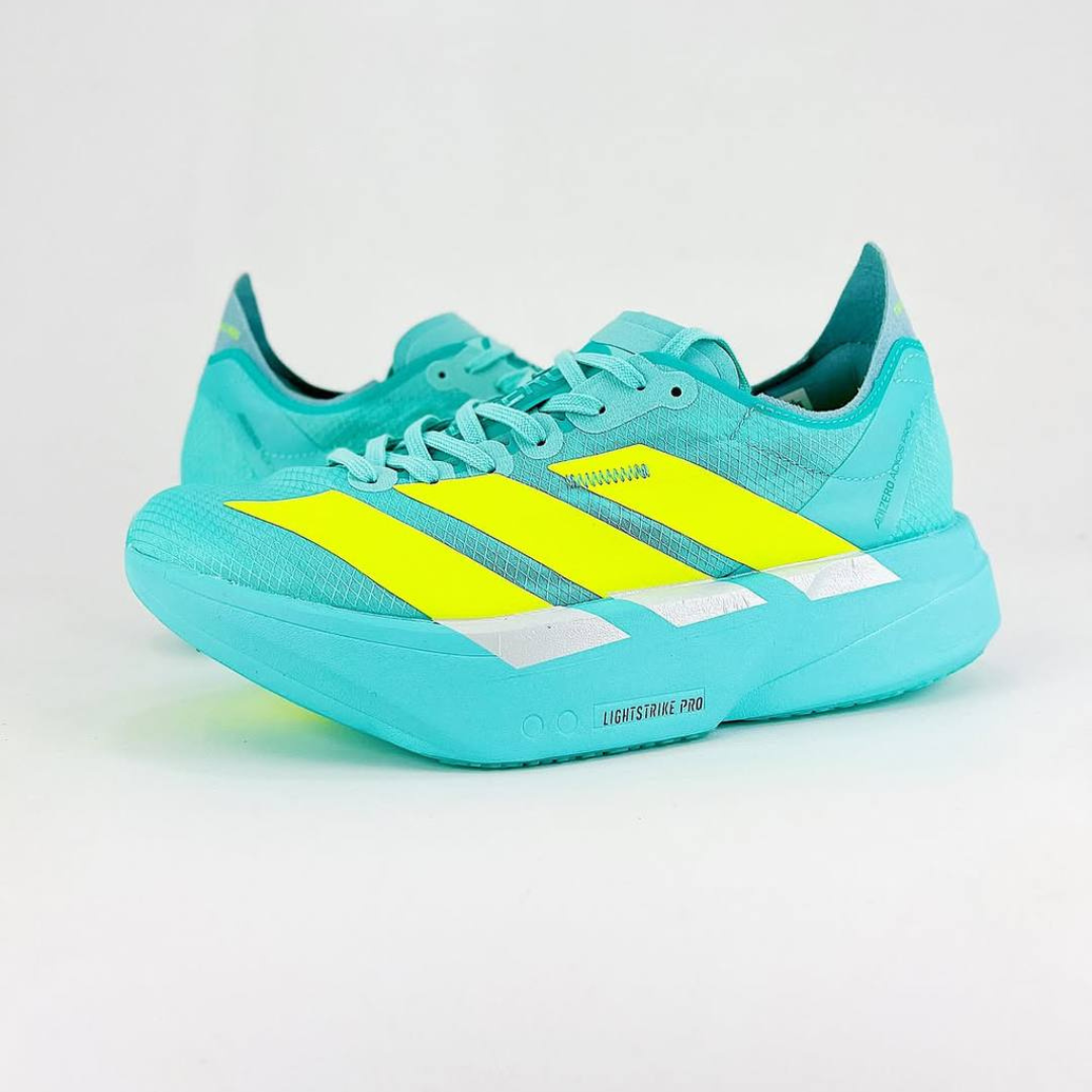 Adizero Adios Pro 4 Flash Aqua Lucid Lemon