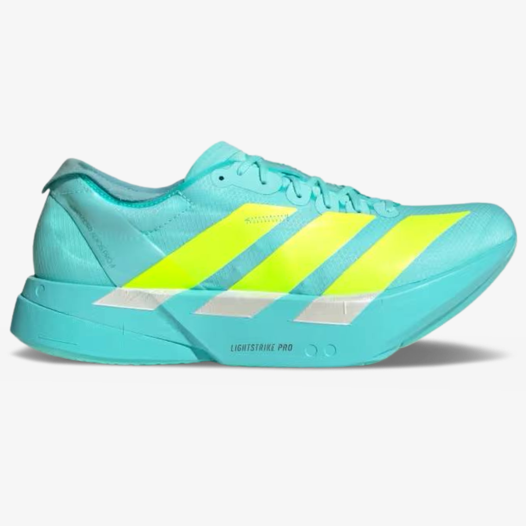 Adizero Adios Pro 4 Flash Aqua Lucid Lemon