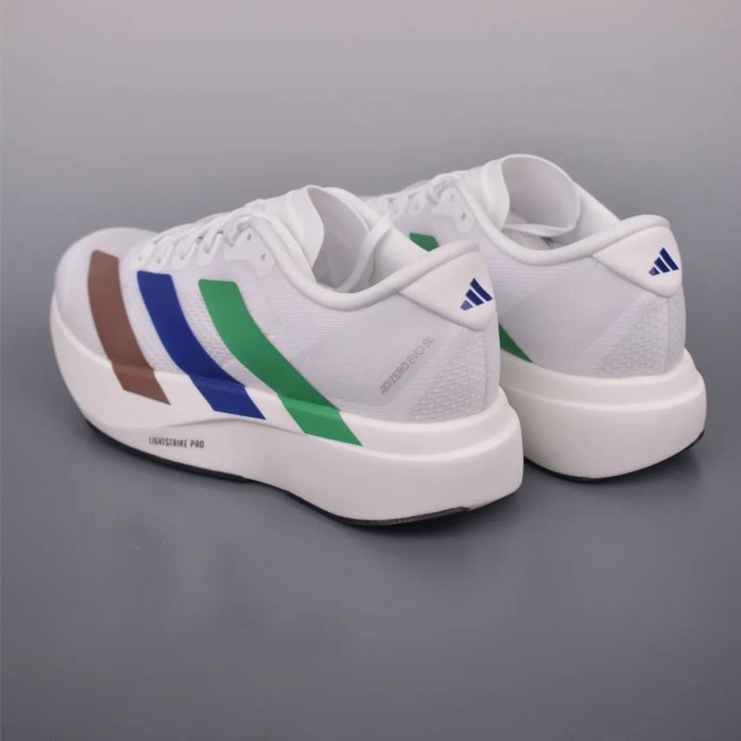 Adizero EVO SL - Branco/Verde/Azul/Marrom