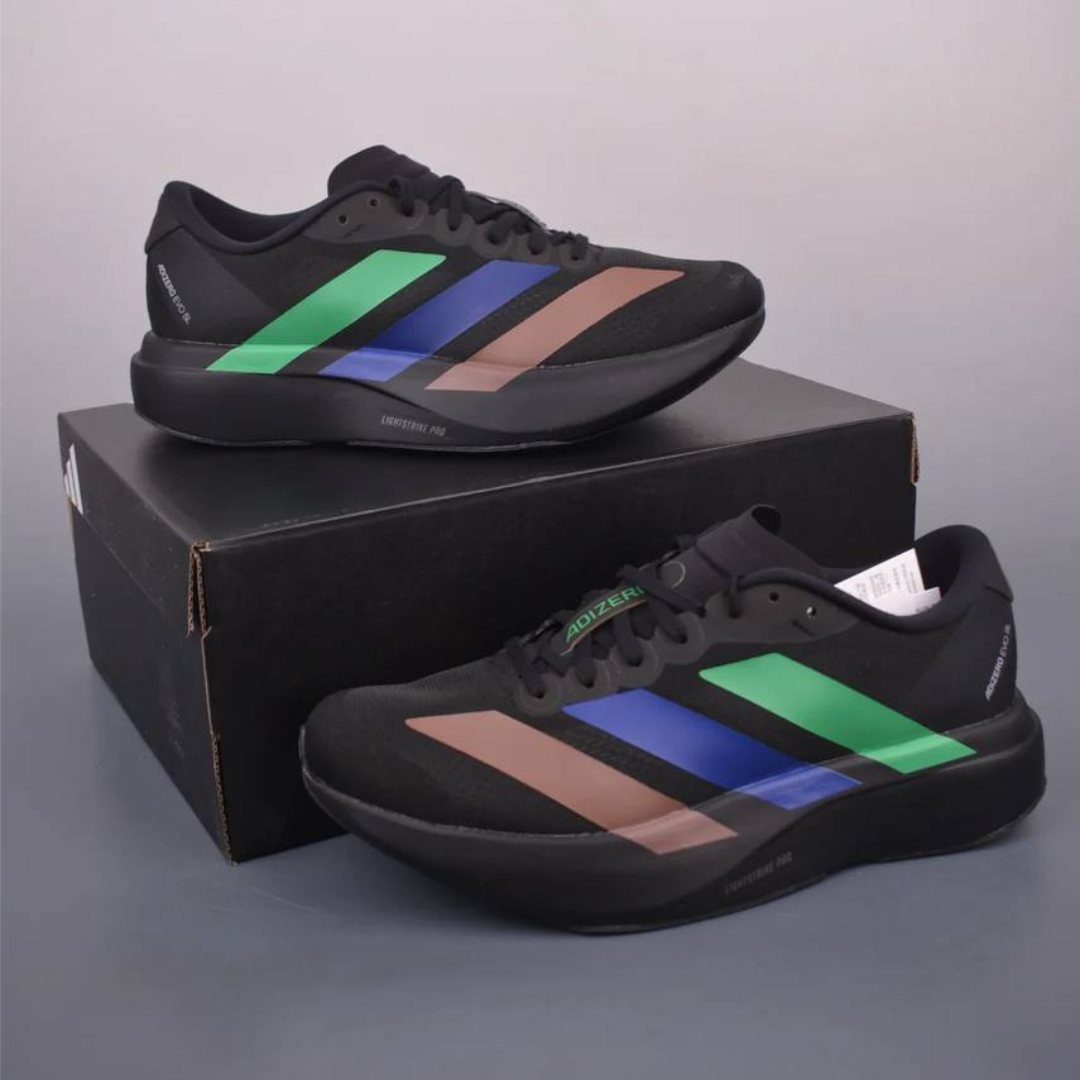 Adizero EVO SL - Preto/Verde/Azul/Marrom