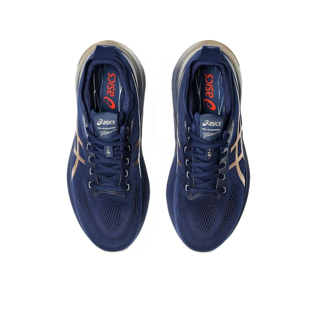 Gel-Kayano 31 Paris -Platinum - Azul Marinho com Dourado