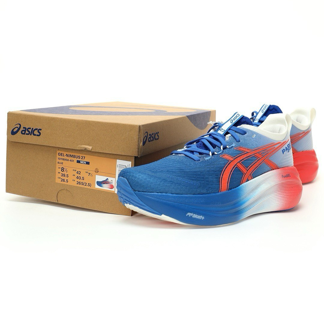 Gel - Nimbus 27 Paris - Azul/Vermelho/Branco