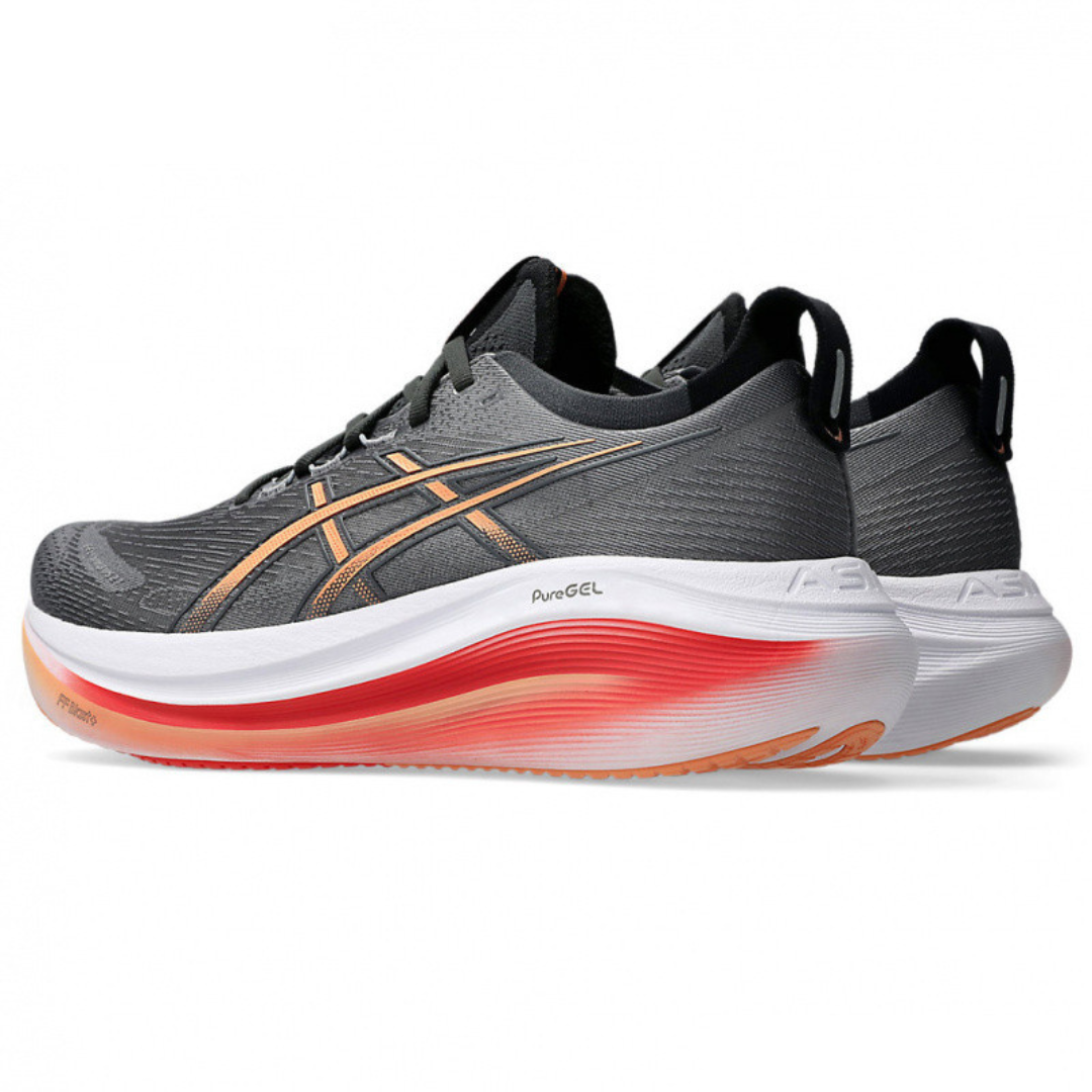 Gel - Nimbus 27 - Cinza/Laranja