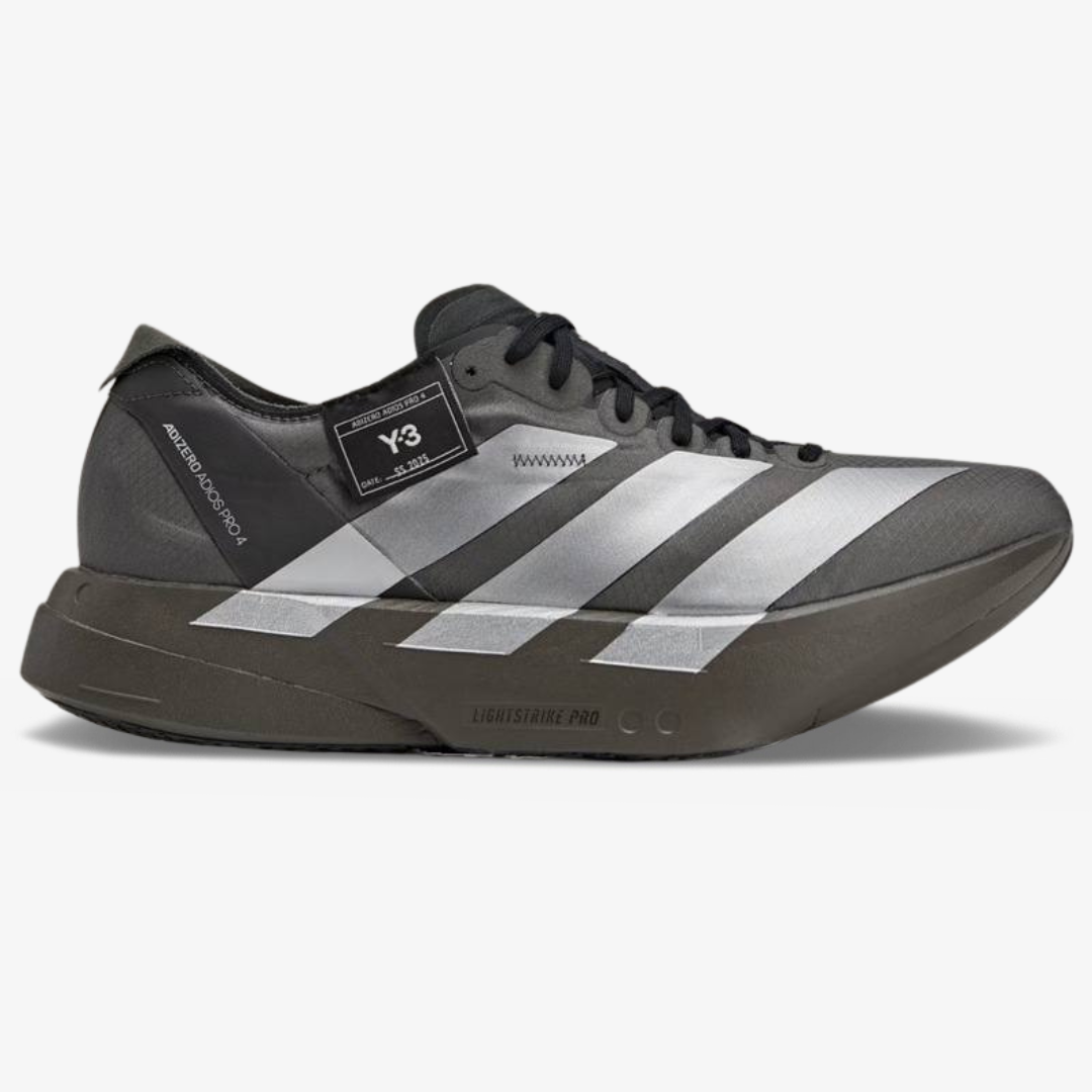 Adizero Adios Pro 4 Y3 Preto/Cinza