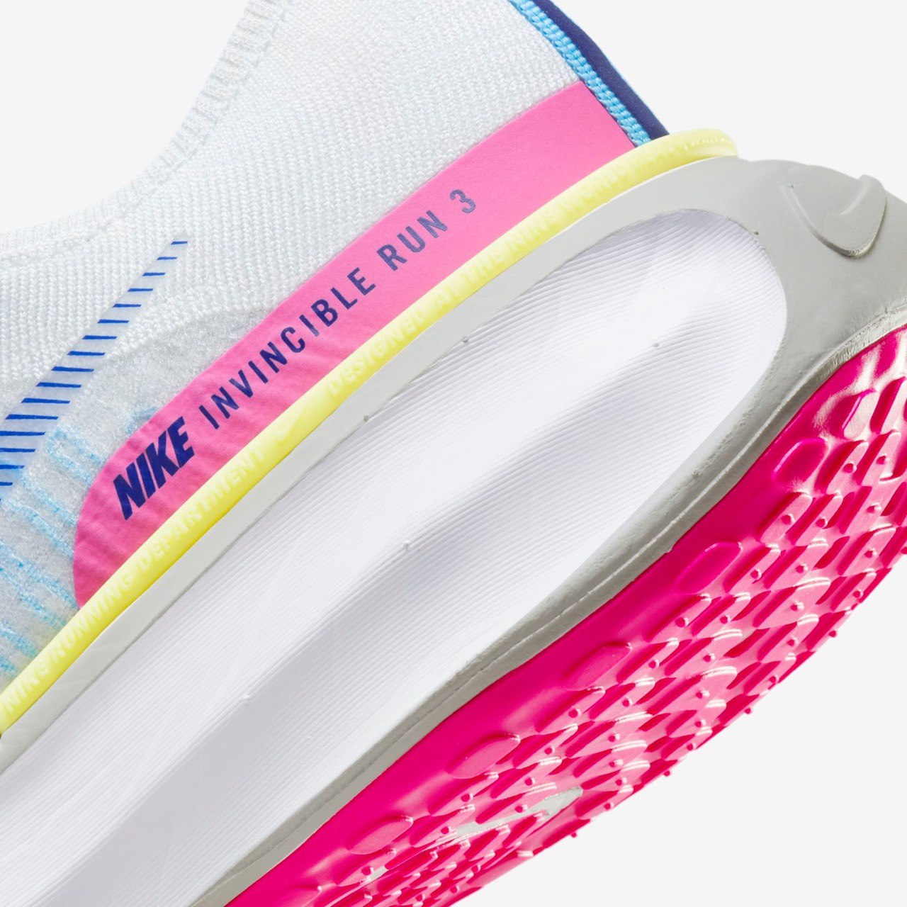 Invincible Run 3 Branco Rosa