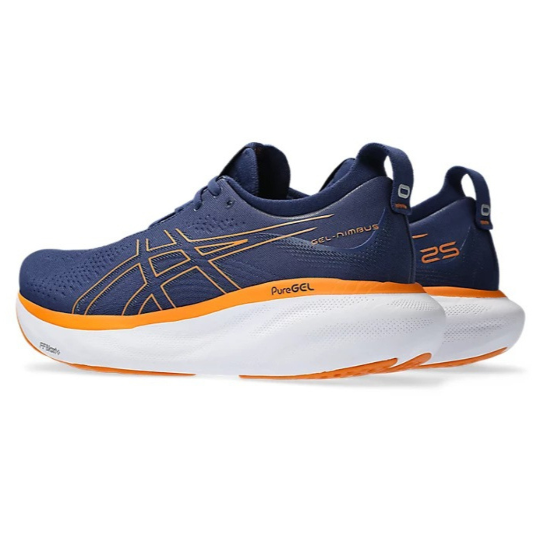 Gel - Nimbus™ 25 Azul Marinho e Laranja