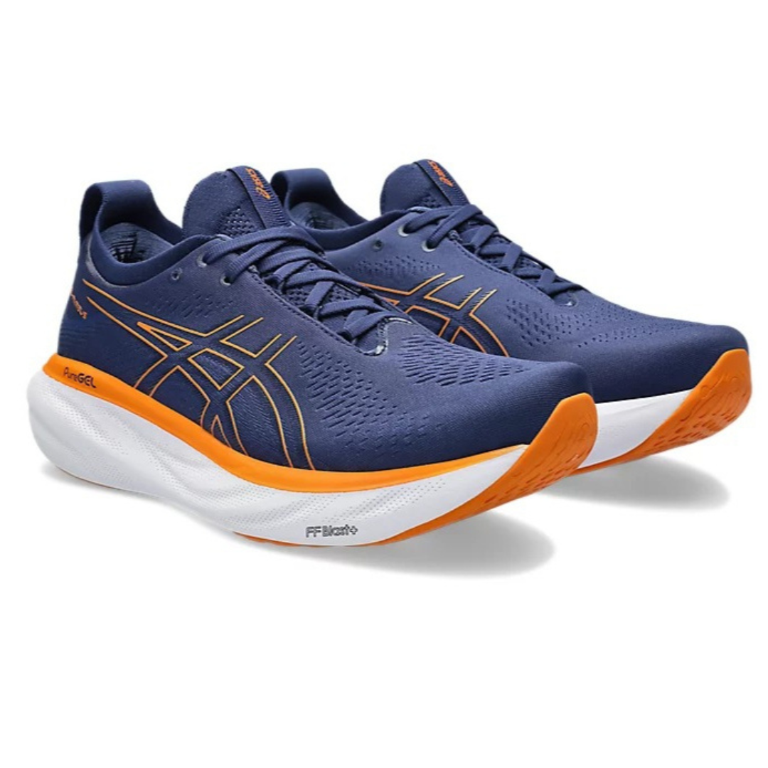 Gel - Nimbus™ 25 Azul Marinho e Laranja
