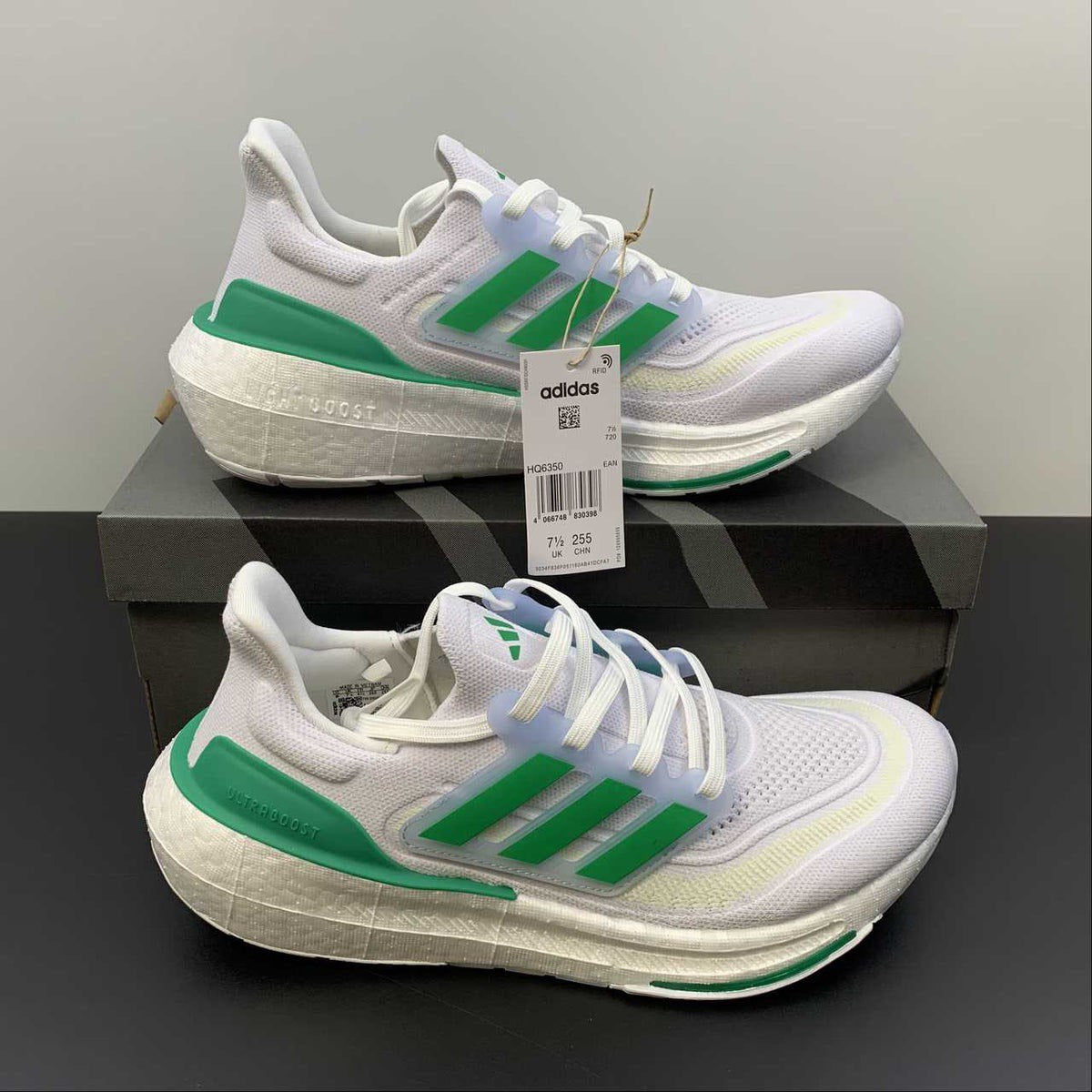 Ultraboost Light 23 Branco com Verde