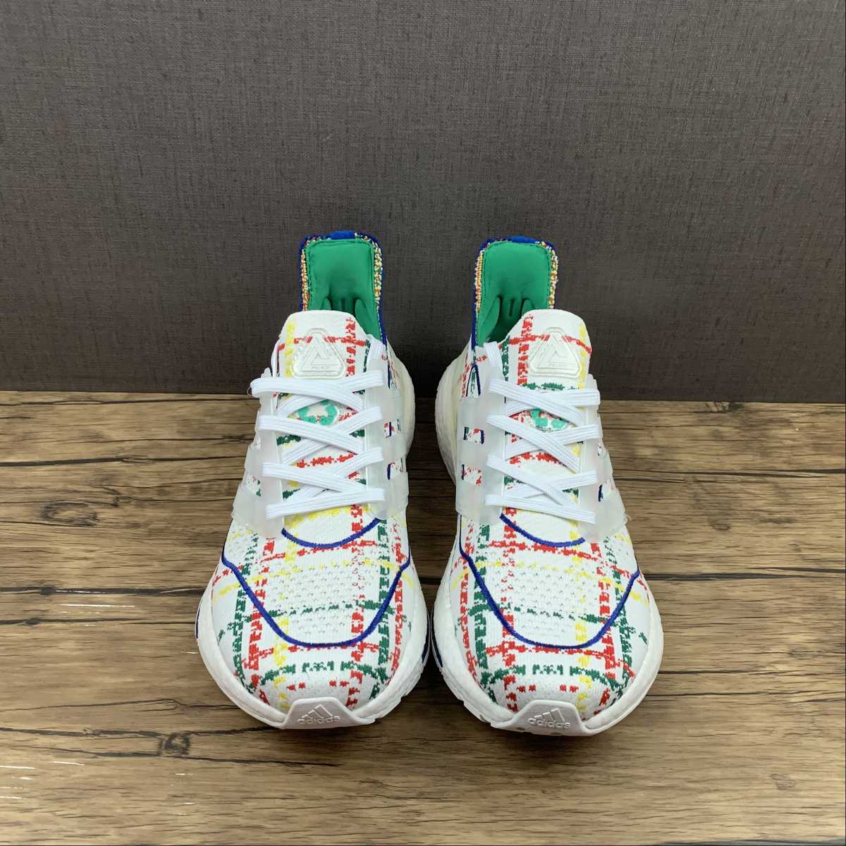 Ultraboost 21 White Multicolor