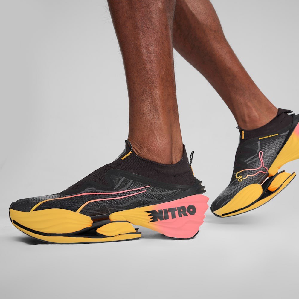 Fast-RB Nitro Elite - Preto com Laranja e Rosa