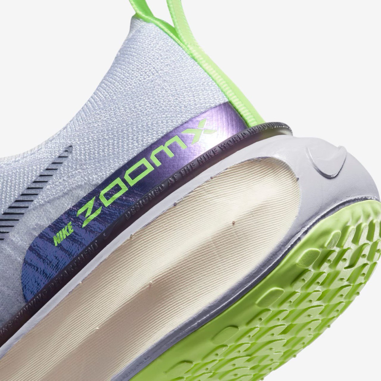 ZoomX Invincible Run 3 Blue Tint Green Strike