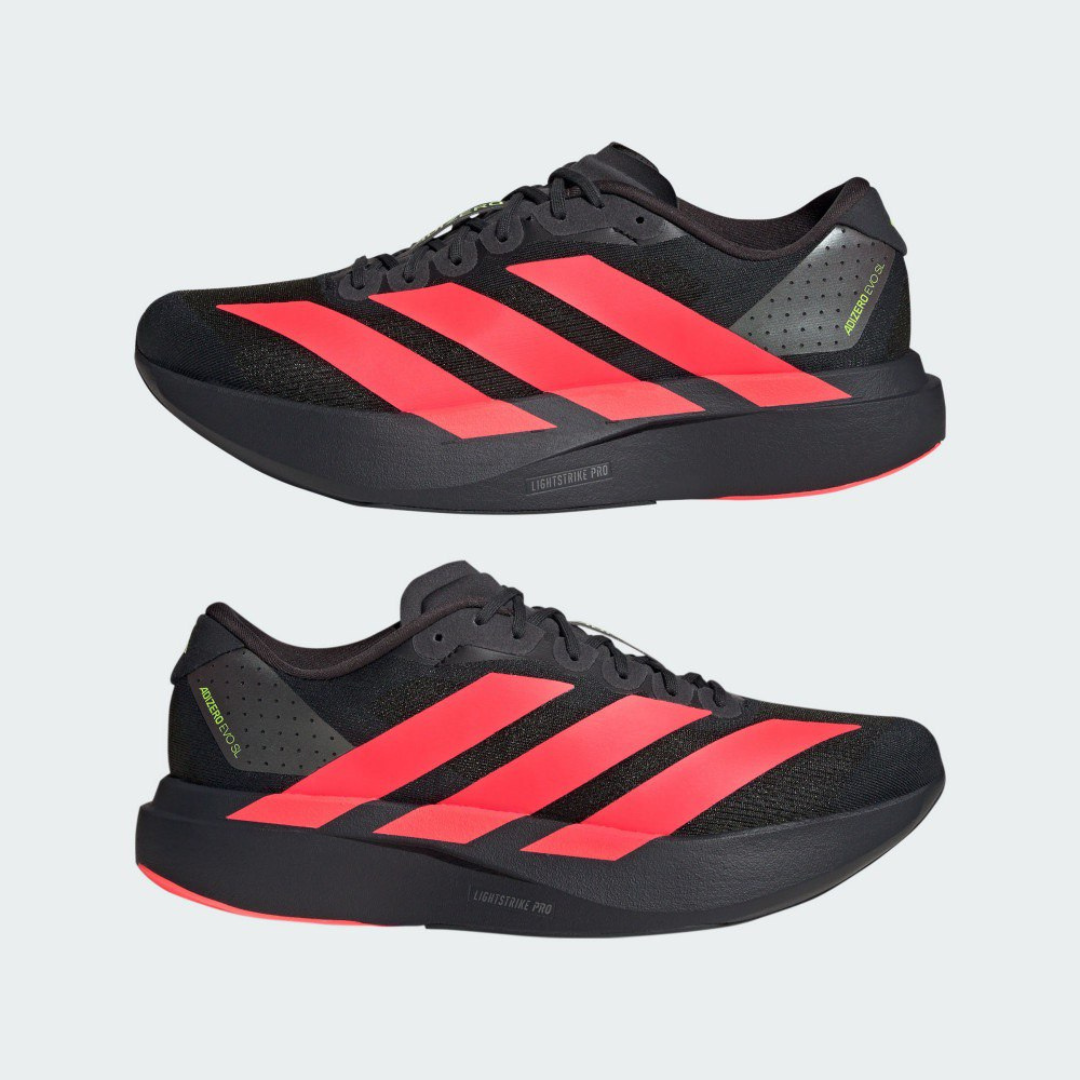 Adizero EVO SL - Preto/Vermelho