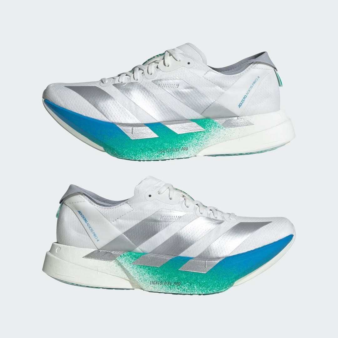 Adizero Adios Pro 4 Branco/Verde