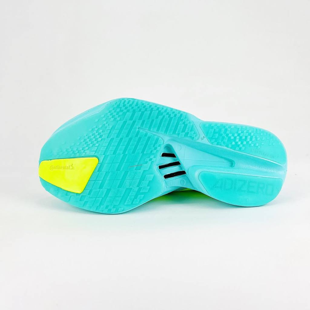 Adizero Adios Pro 4 Flash Aqua Lucid Lemon