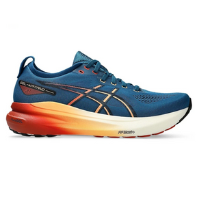 Gel-Kayano 31 Paris -Platinum - Azul Marinho com Vermelho