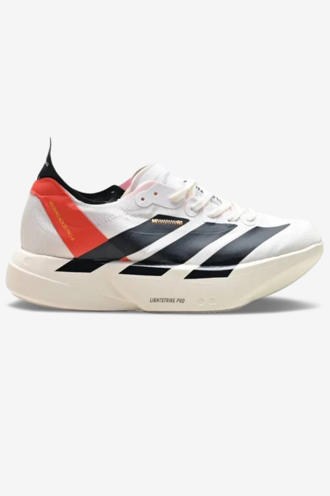 Adizero Adios Pro 4 Branco/Vermelho