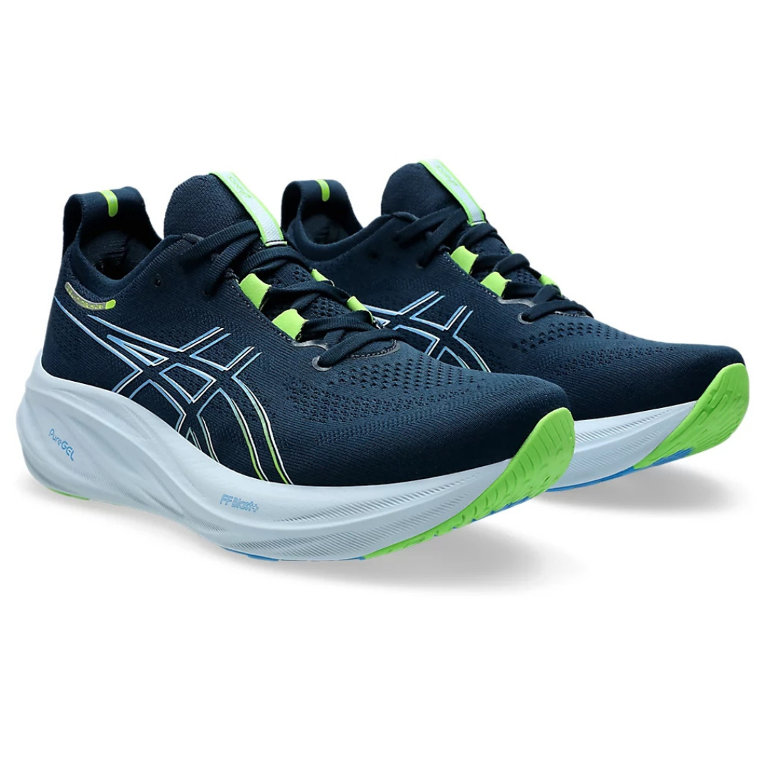 Gel - Nimbus 26 - Azul Marinho com Azul e Verde