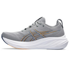 Gel - Nimbus 26 - Cinza e azul Marinho com Branco e Laranja