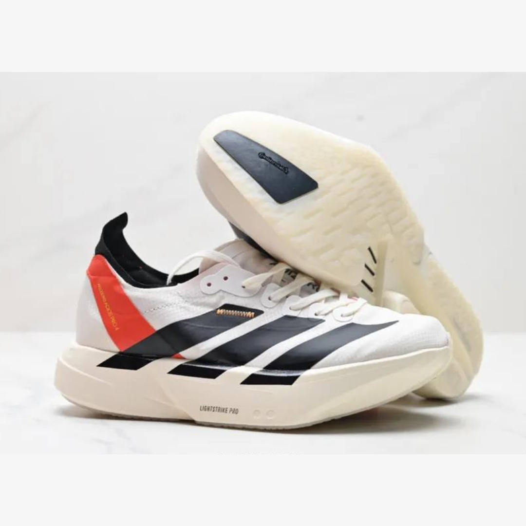 Adizero Adios Pro 4 Branco/Vermelho