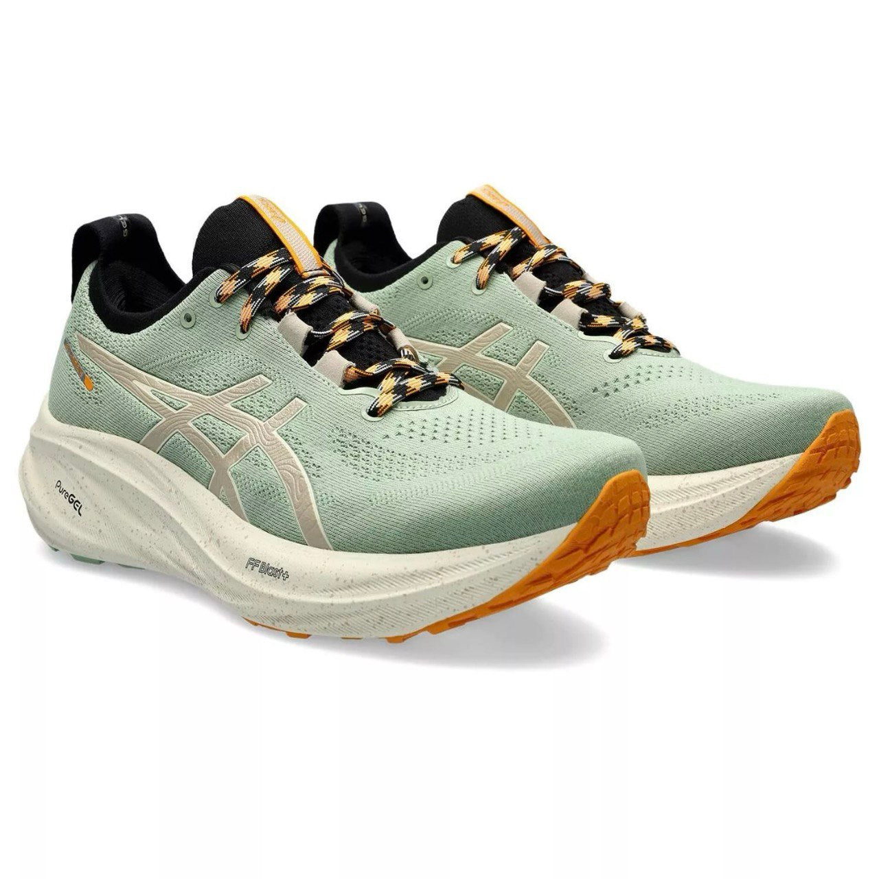 Gel - Nimbus 26 - Verde com Creme e Laranja