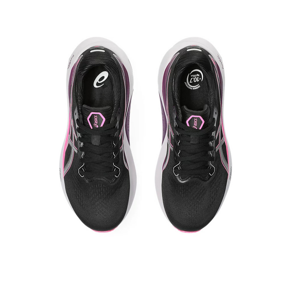Gel-Kayano 30 - Preto e Rosa