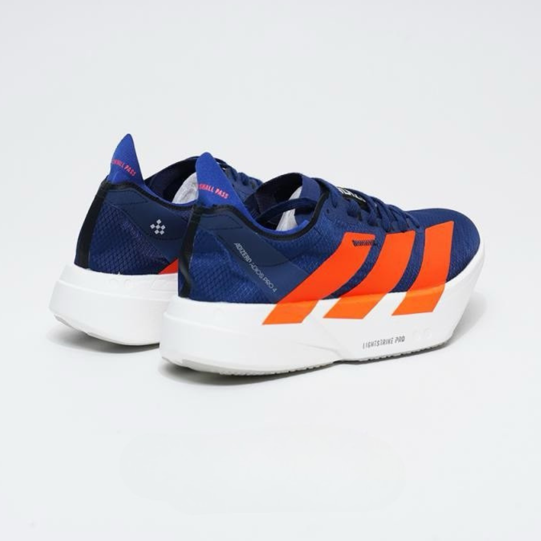 Adizero Adios Pro 4 Azul Marinho/Vermelho