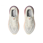 Gel-Kayano 31 Bege com Laranja e Vermelho