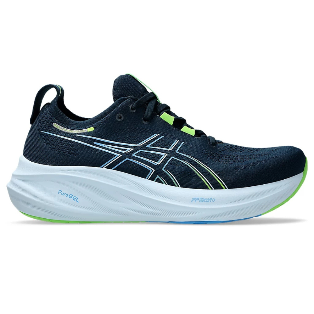 Gel - Nimbus 26 - Azul Marinho com Azul e Verde