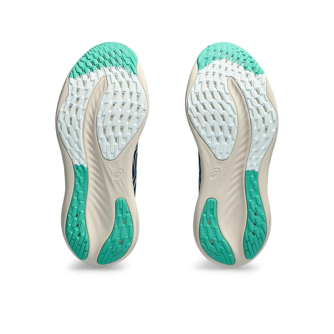 Gel - Nimbus 26 - Azul Marinho com Creme e Verde