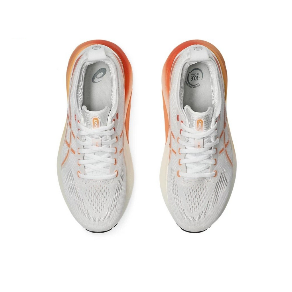 Gel-Kayano 31 Branco com Laranja