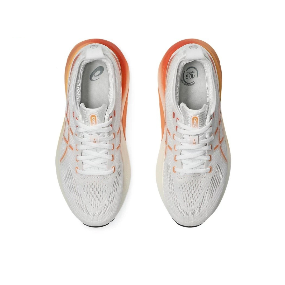 Gel-Kayano 31 Branco com Laranja