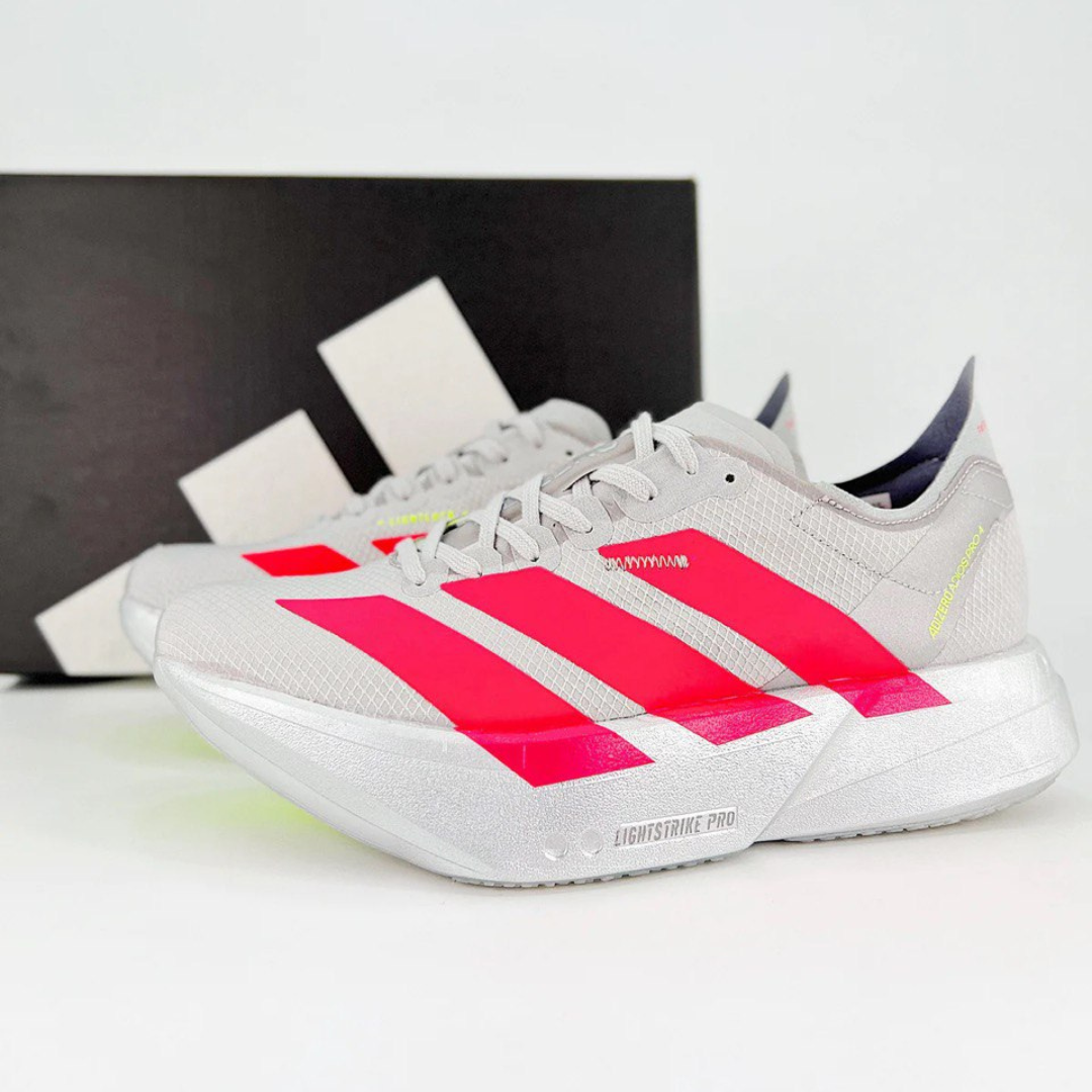 Adizero Adios Pro 4 Cinza Metálico