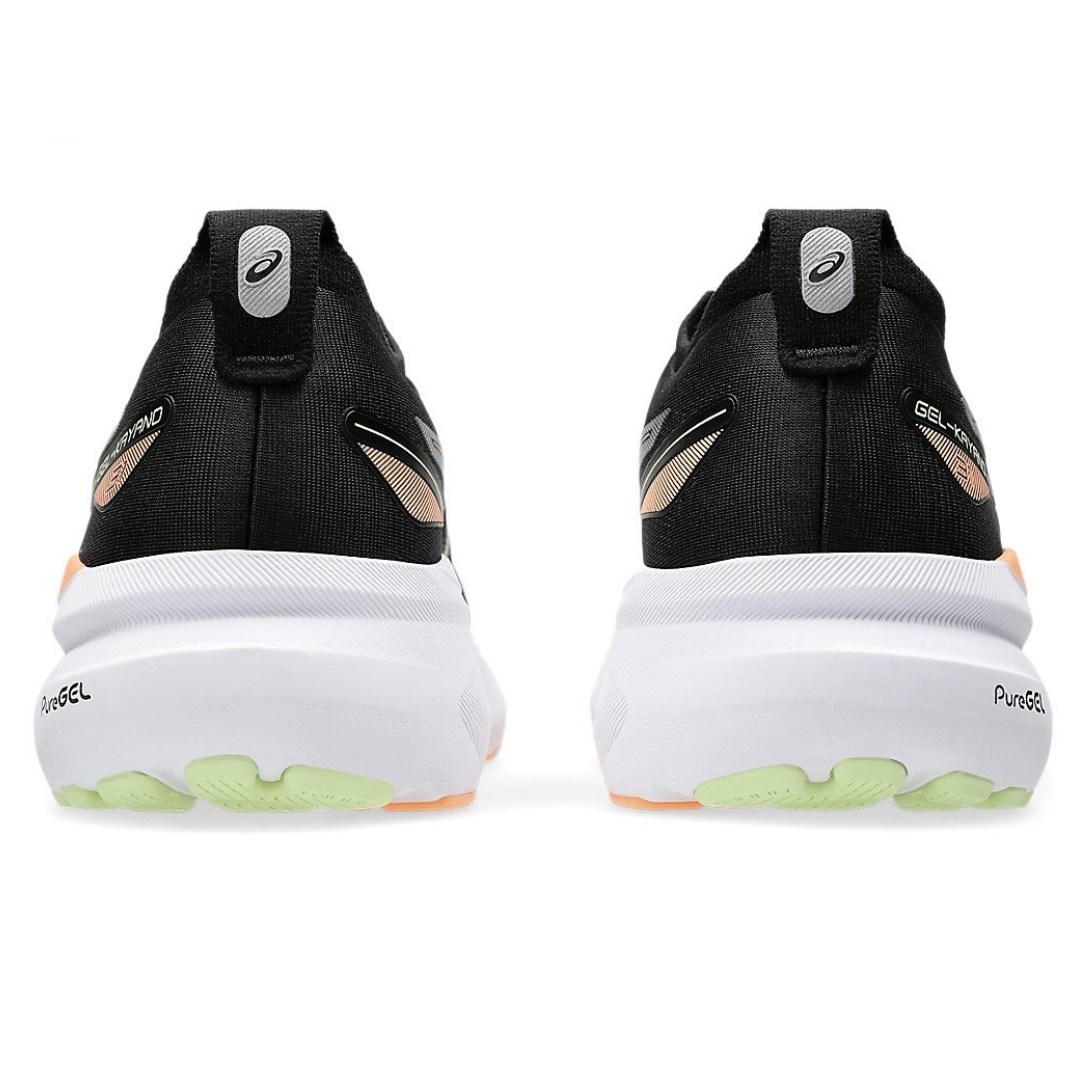 Gel-Kayano 31 Preto com Branco e Laranja
