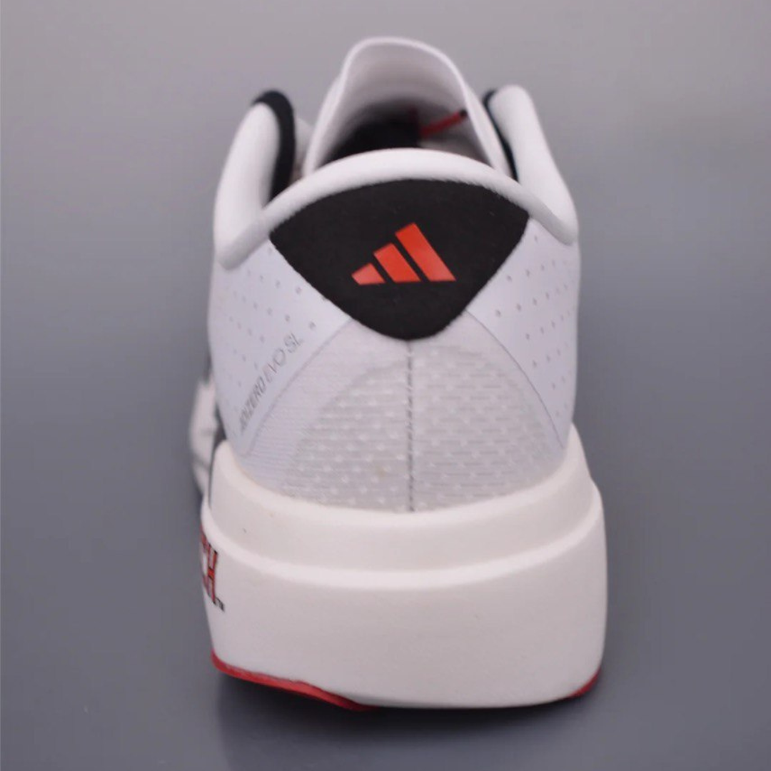 Adizero EVO SL - Branco/Preto/Vermelho
