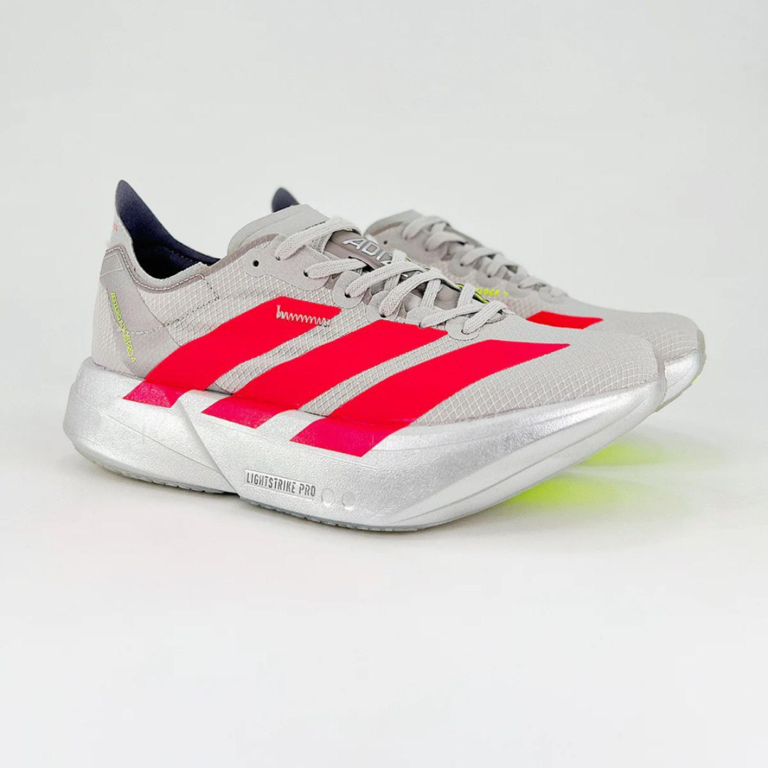 Adizero Adios Pro 4 Cinza Metálico