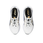 Gel-Kayano 30 - Branco com Azul Marinho e Dourado