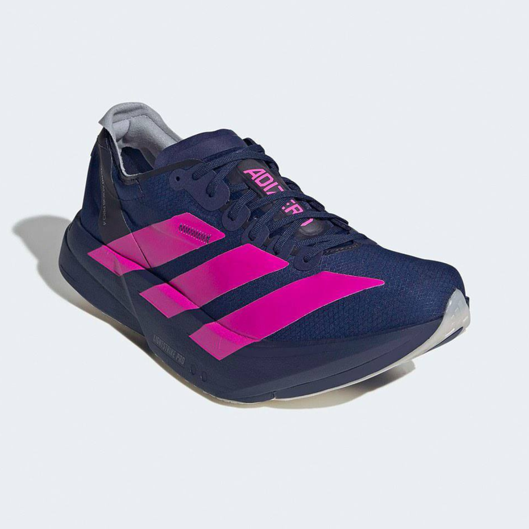 Adizero Adios Pro 4 Azul Marinho/Rosa