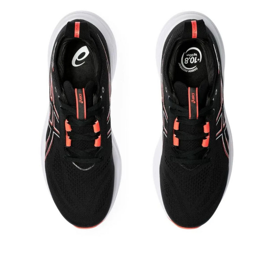 Gel - Nimbus 26 - Preto com Branco e Vermelho